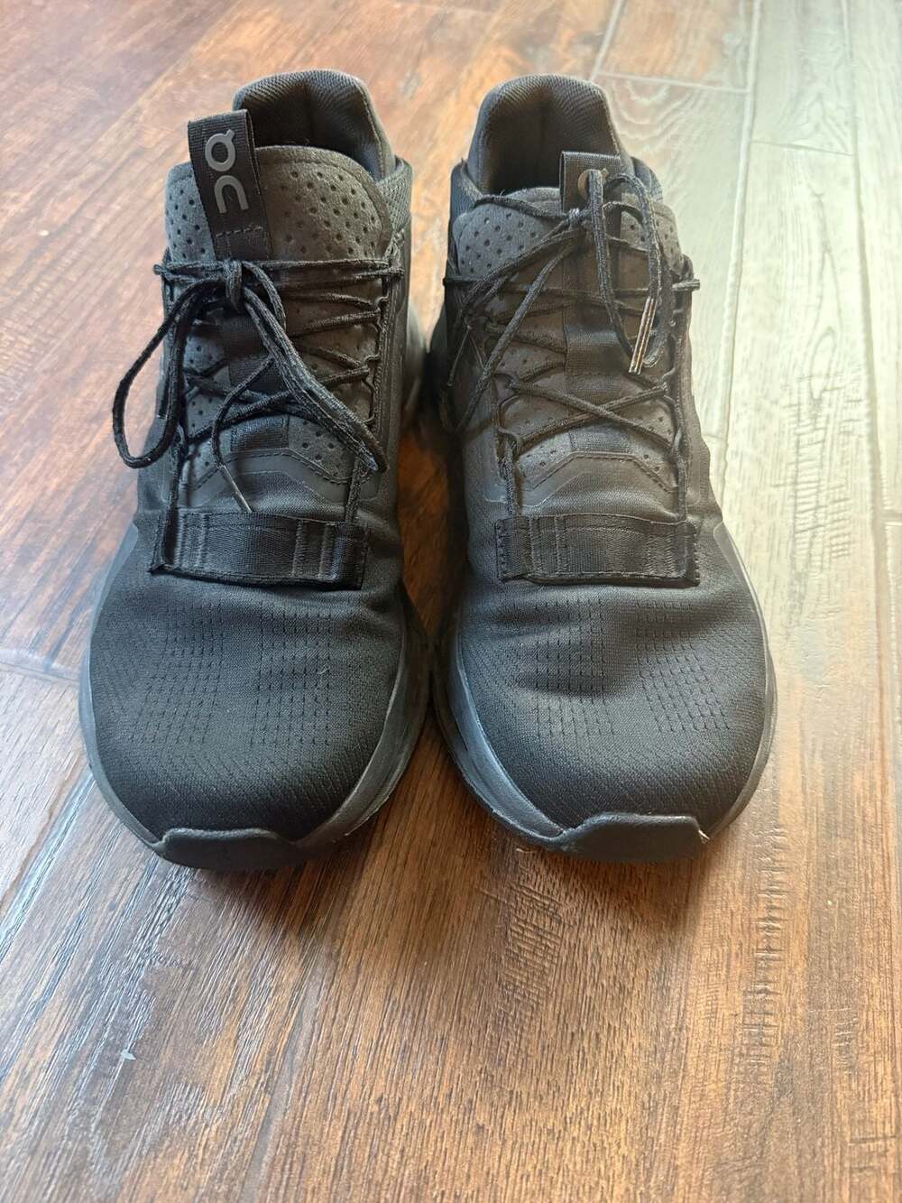 On Cloudnova 2 All Black Women's Athletic Running Sneakers